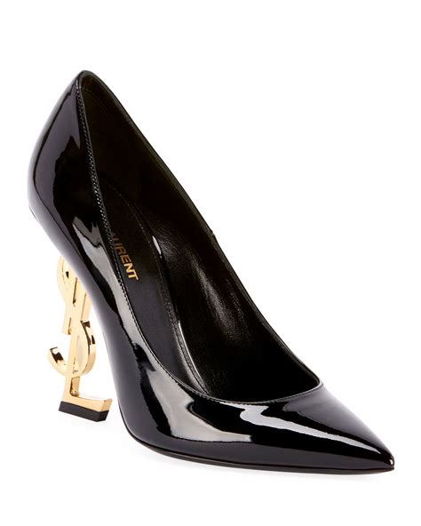 ysl opyum gold pump|ysl heels cost.